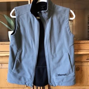 3/$30 Marmot gray windstopper vest S
